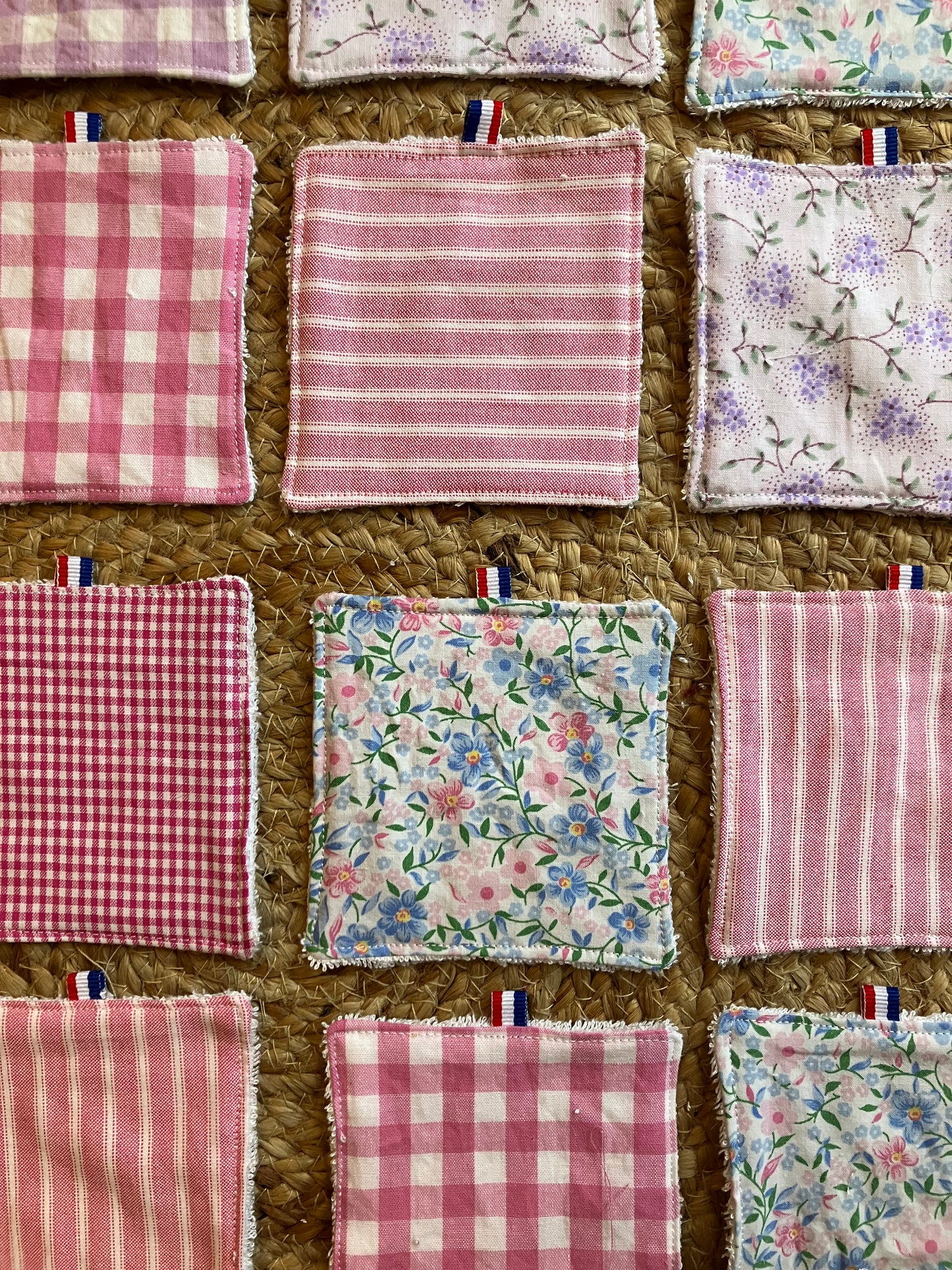 Lot de 3 cotons démaquillants